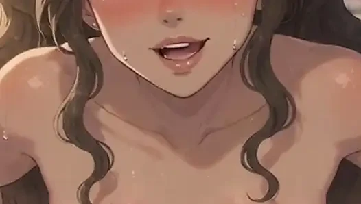 Anime ve çizgi film tarzında birden fazla videodan en ateşli anların süper fetiş derlemesi.
