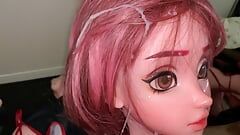 Mi muñeca de amor me masturbándome y lo doy con una gran corrida - Elsa Babe modelo de muñeca de silicona Takanashi Mahiru