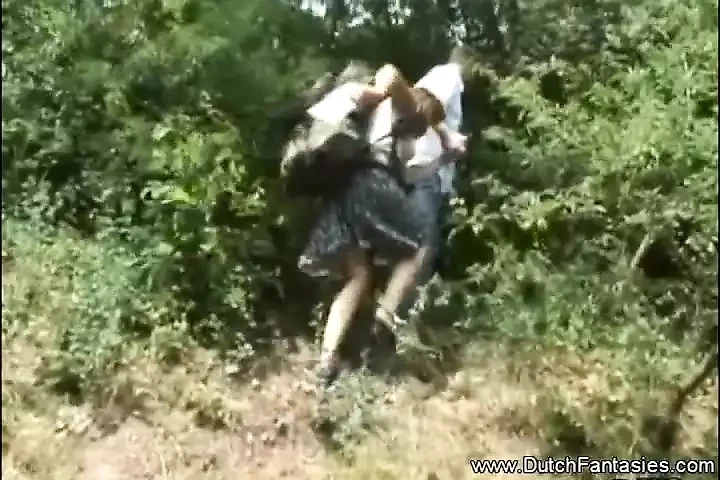 Sex Out In The Woods Of Holland