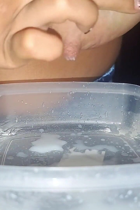 Emptying My Engorged Breasts: Satisfying Solo Hand Milking