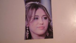 Miley Cyrus, old Cum Tribute in my PC