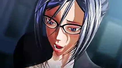 3D hentai teacher masturbating, squirting & fucked in class