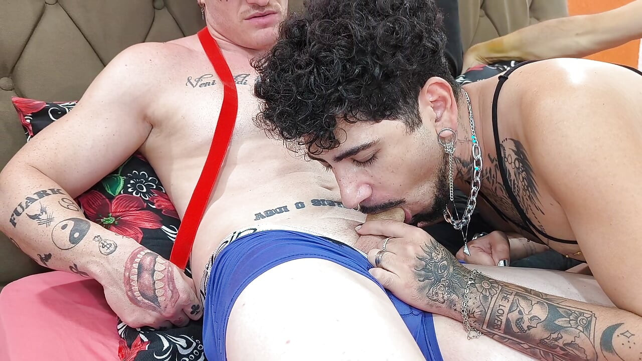 Imagine this duo screwing you