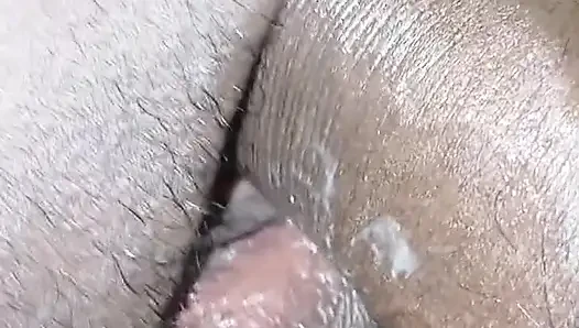 Cute girl sucks boyfriend's cock and fucks in her room