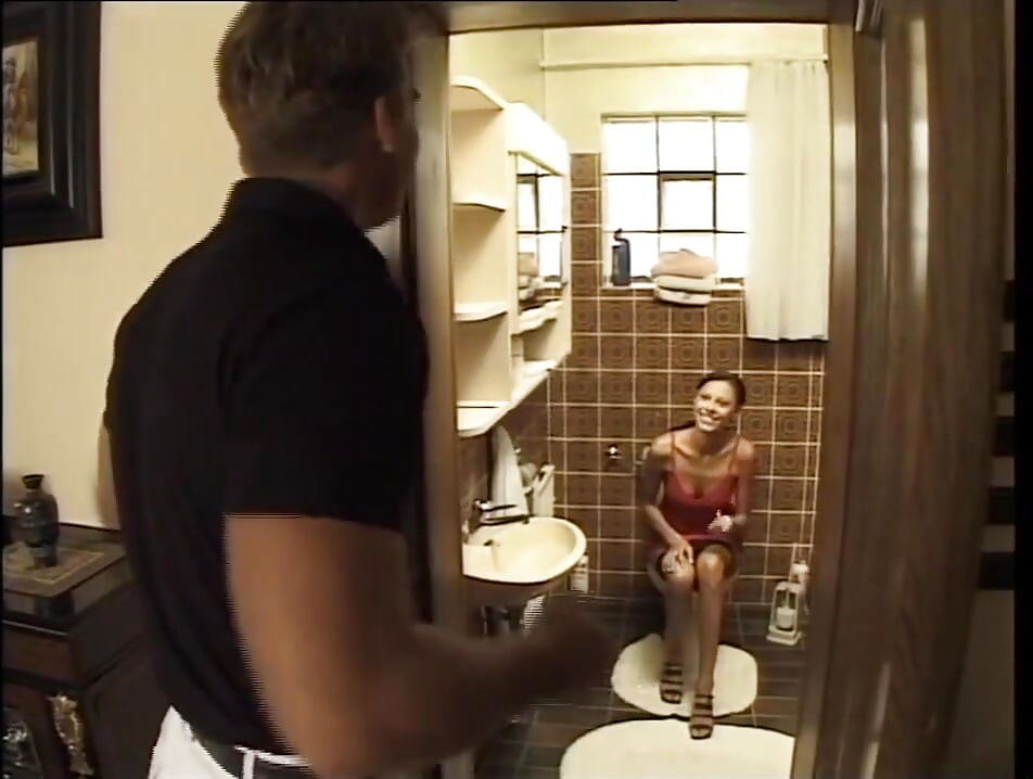 A Skinny MILF Have Hard Sex Inside the Bathroom