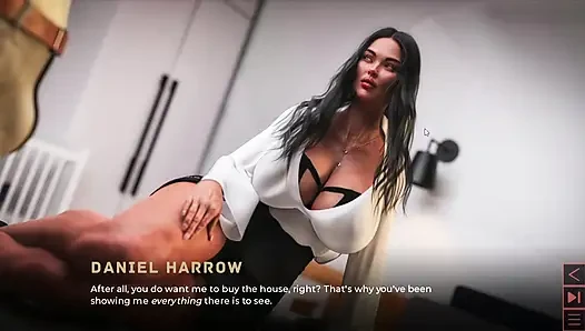 Yapay orta yaşlı seksi kadın adama mastürbasyon yapıyor