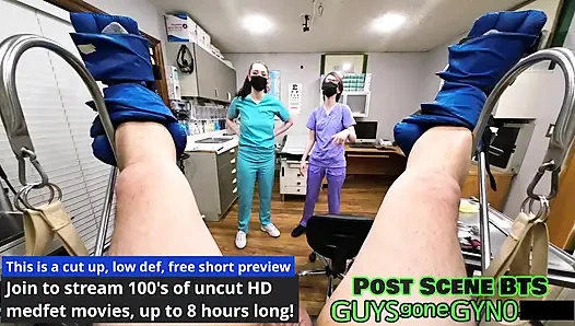 The Cum Clinic Extraction #14 - Nurse Azra Iahmir & Virgin Nurse Luci Starr