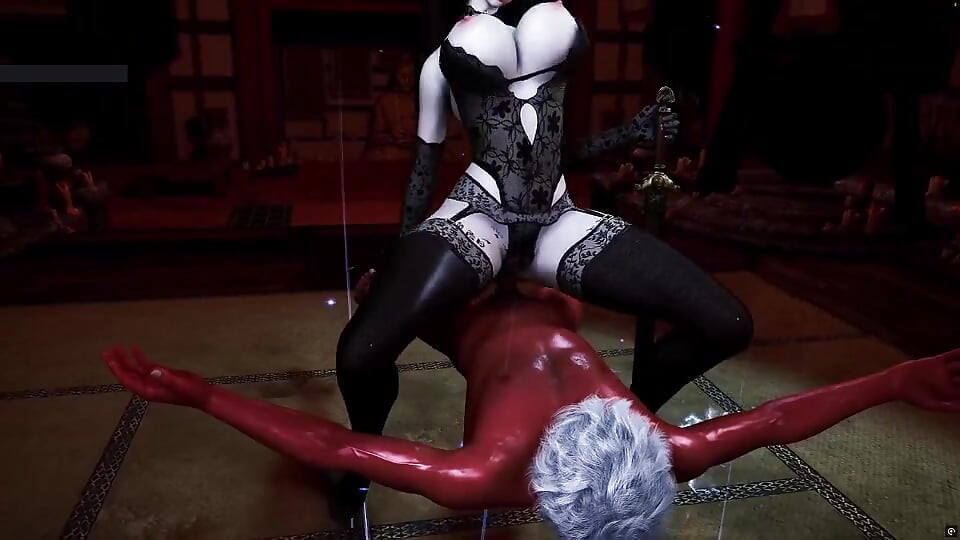 Bogini Eternal Passion: Krzywe w ruchu - Hentai Animacja 3D