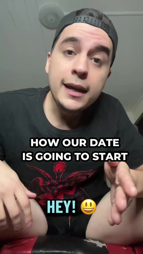 Our first date