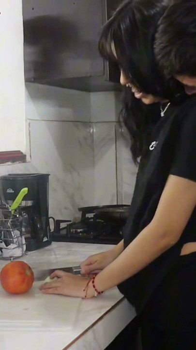 MY BEAUTIFUL LATIN STEP-SISTER WAS MOANING WHILE WATCHING PORN, AND I FUCKED HER WITH MY HUGE DICK TO GET HER GOING | Clip 1