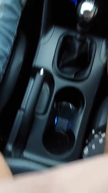 Thrilling moment from "American stepmom and her stepson tease each other in the car in public"