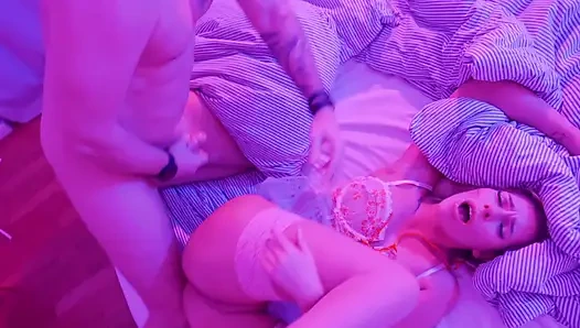 Hot Fuck in Berlin While Fan Hold Camera in Gonzo Style