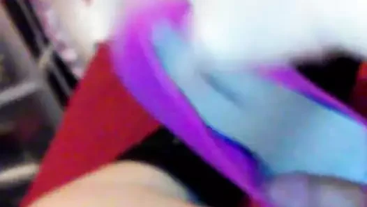 Topuklu ayakkabı ile eğlence