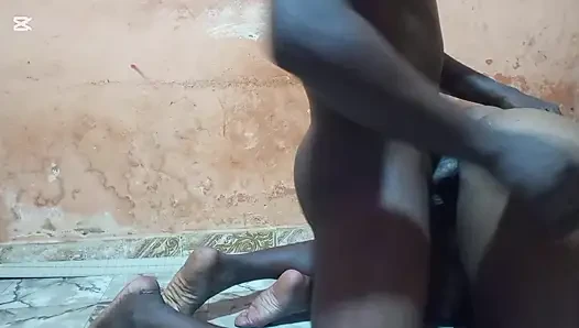 Sexy tenant got fuck on mat