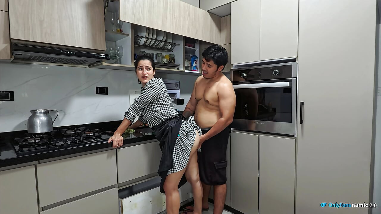 I had sex with my boss at his house while he was cleaning the place and his wife was working!