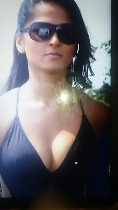 Anushka Shetty Spit and Cum Tribute Brutal Part 1