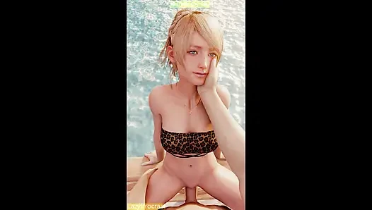 Final fantasy xv FF15 - strandparty gruppensex 2024 vollfarb gradieren WM (kein ton) von lazyProcrast animation 3D hentai