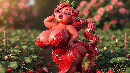 "Süße erdbeere, aber schöne schlampe - spricht schmutzig und bewegt ihren arsch 🍓"