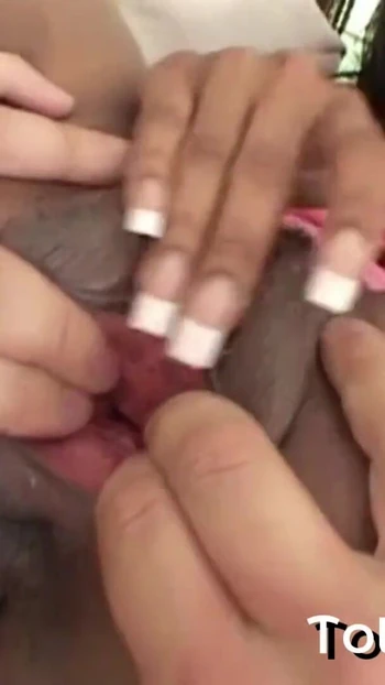 Must-see moment from "Slim black chick needs white dick"