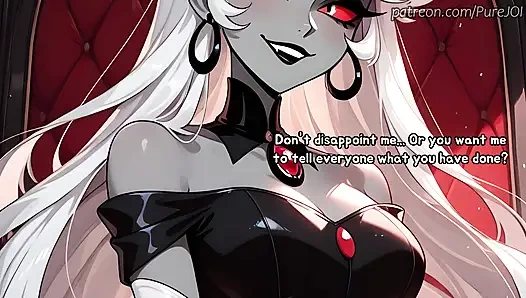 Carmilla Carmine застукала свою сотрудницу за мастурбацией в офисе (дилдо, инструкция по дрочке)