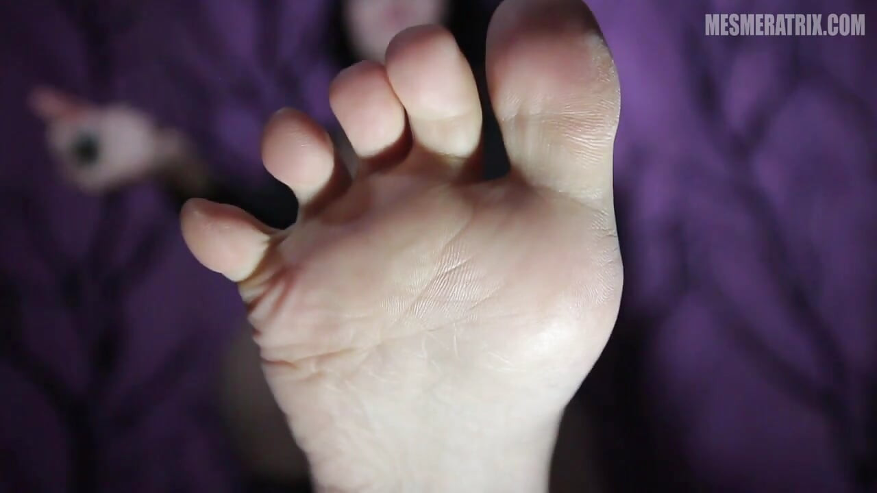 Be my slave and worship my feet...