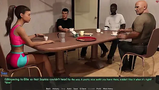 Awam - Eine Ehefrau Und Eine Stiefmutter - Sophia Lädt Drei Mover in Ihr Haus Ein, Während Sie Halb Nackt Sind - Teil 2