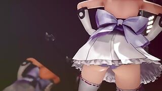 Mmd R-18 - chicas anime sexy bailando - clip 300