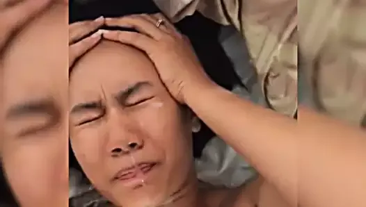 Cumshot for an Indonesian girl