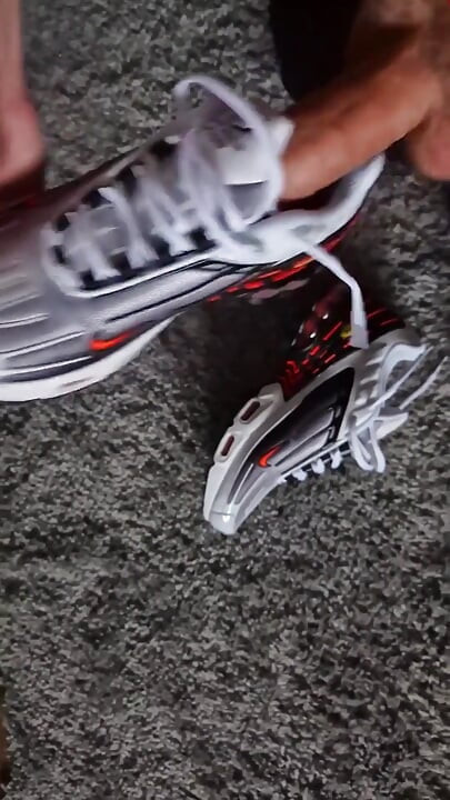 Fucked Hard After Playing with Nike Tn
