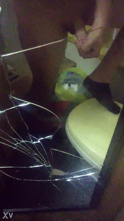 My stroking my cock