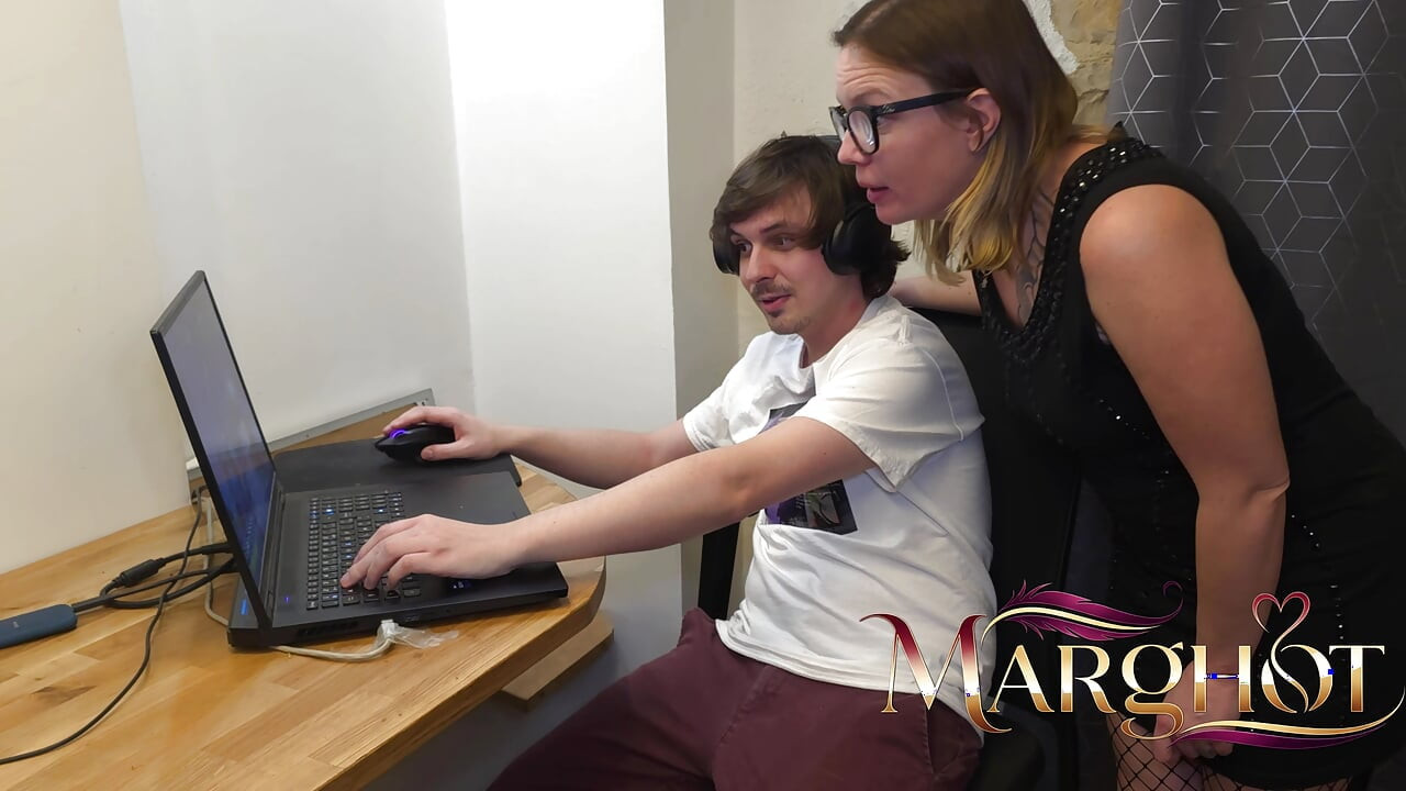 Too Busy with Her Console, I Ask My Stepson to Take My Ass