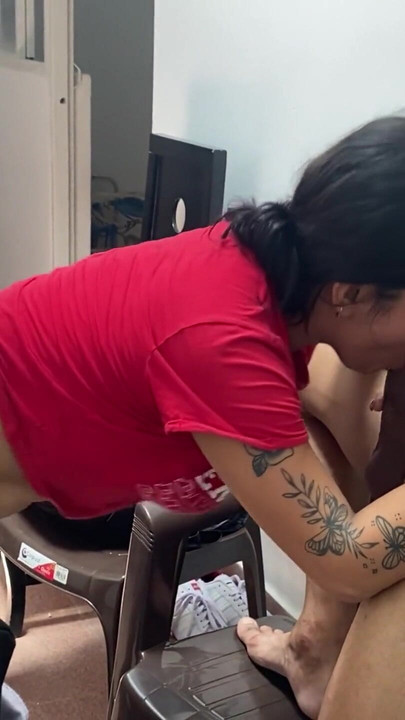Must-see moment from "Threesome with my stepsister and her Tinder date"