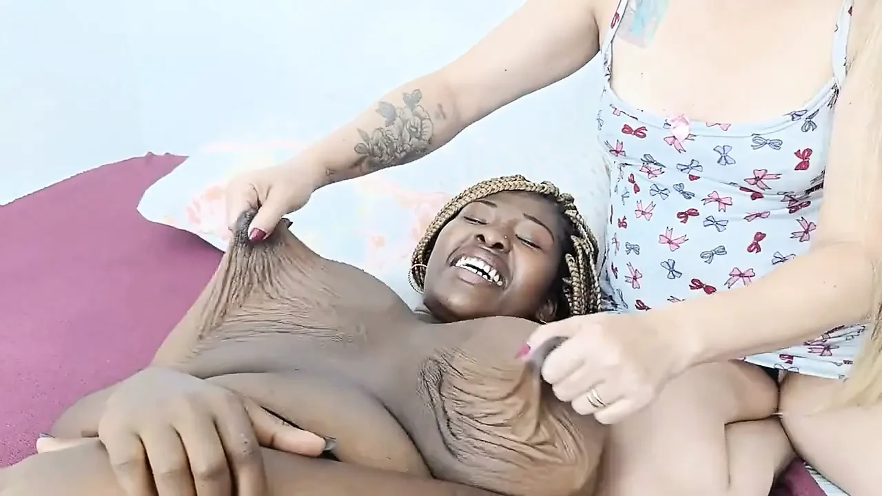 Playing with My Friend’s Sagging Breasts