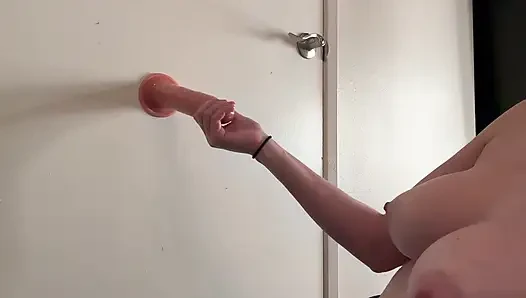 Italian Milf Artemisia Love hot horny AF moaning Dildo Handjob