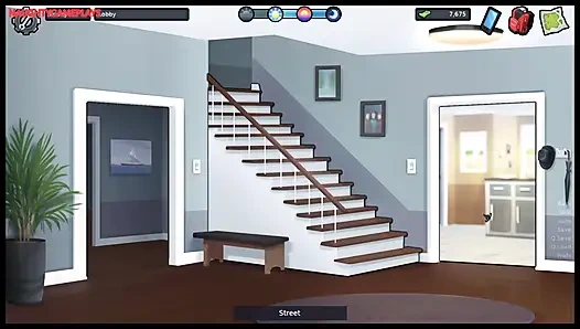 Summertime Saga Part 26 By DarkCookie - Busty Stepsis Gets Her Pussy Lick By Lucky Stepbro