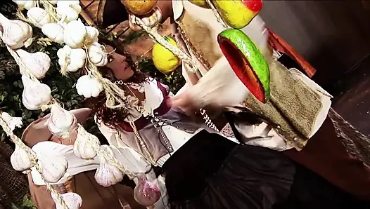 Threesome in medieval age