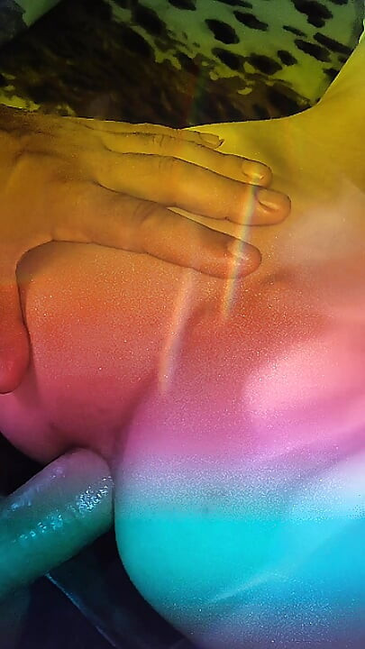 Pov sex with colour light