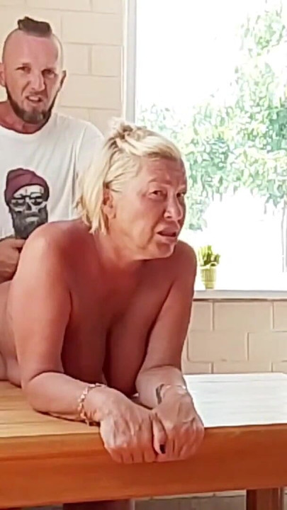 Thrilling moment from "Naked waitress let herself be fucked"