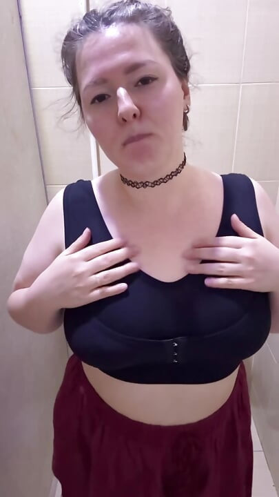 Masturbating in a public toilet at a nightclub
