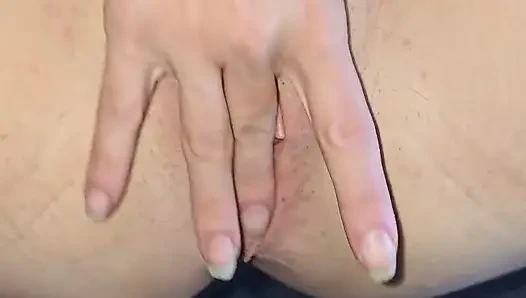 Playing with my clit and pussy