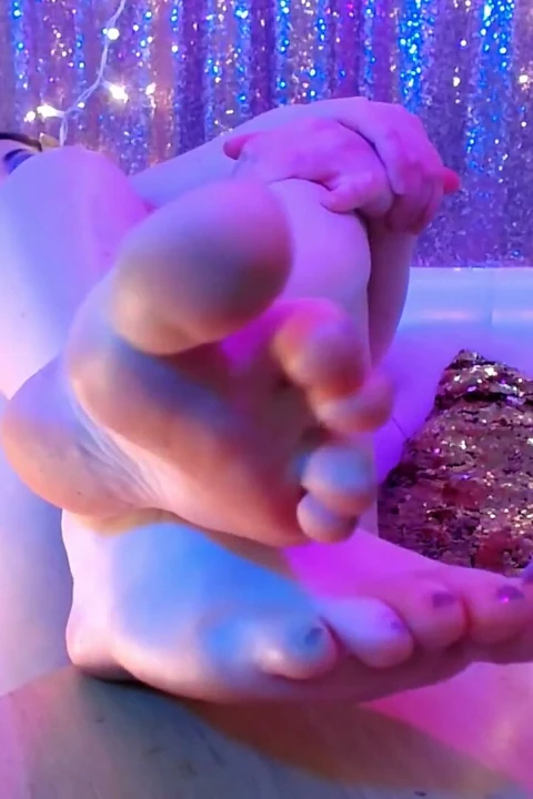 Unicorn Socks and Barefoot Worship Domme