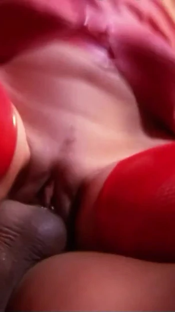 Epic moment from "Domina and Mistress let Slave Fuck in Femdom Latex FFM Threesome"
