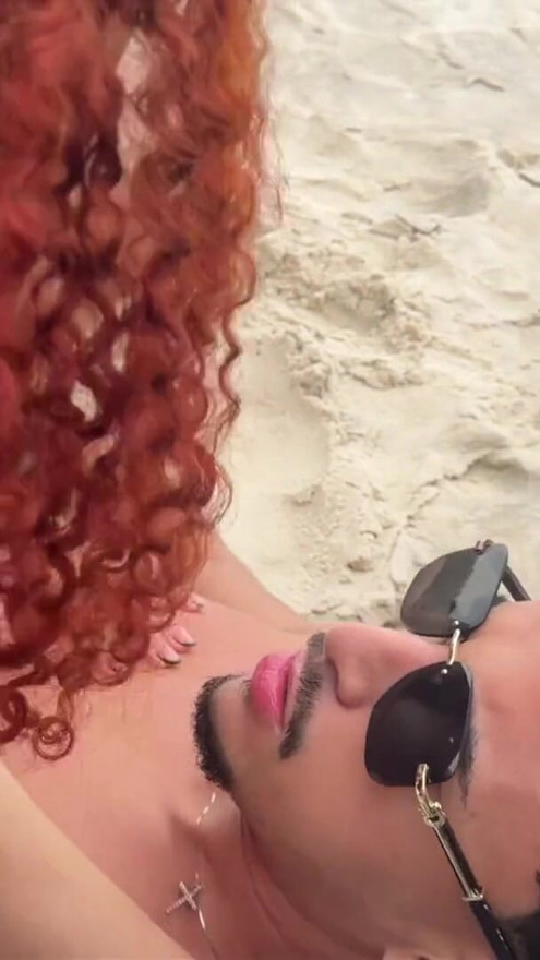 The boss's wife took me to visit the nudist beach of Abricó in Rio de Janeiro | Clip 1