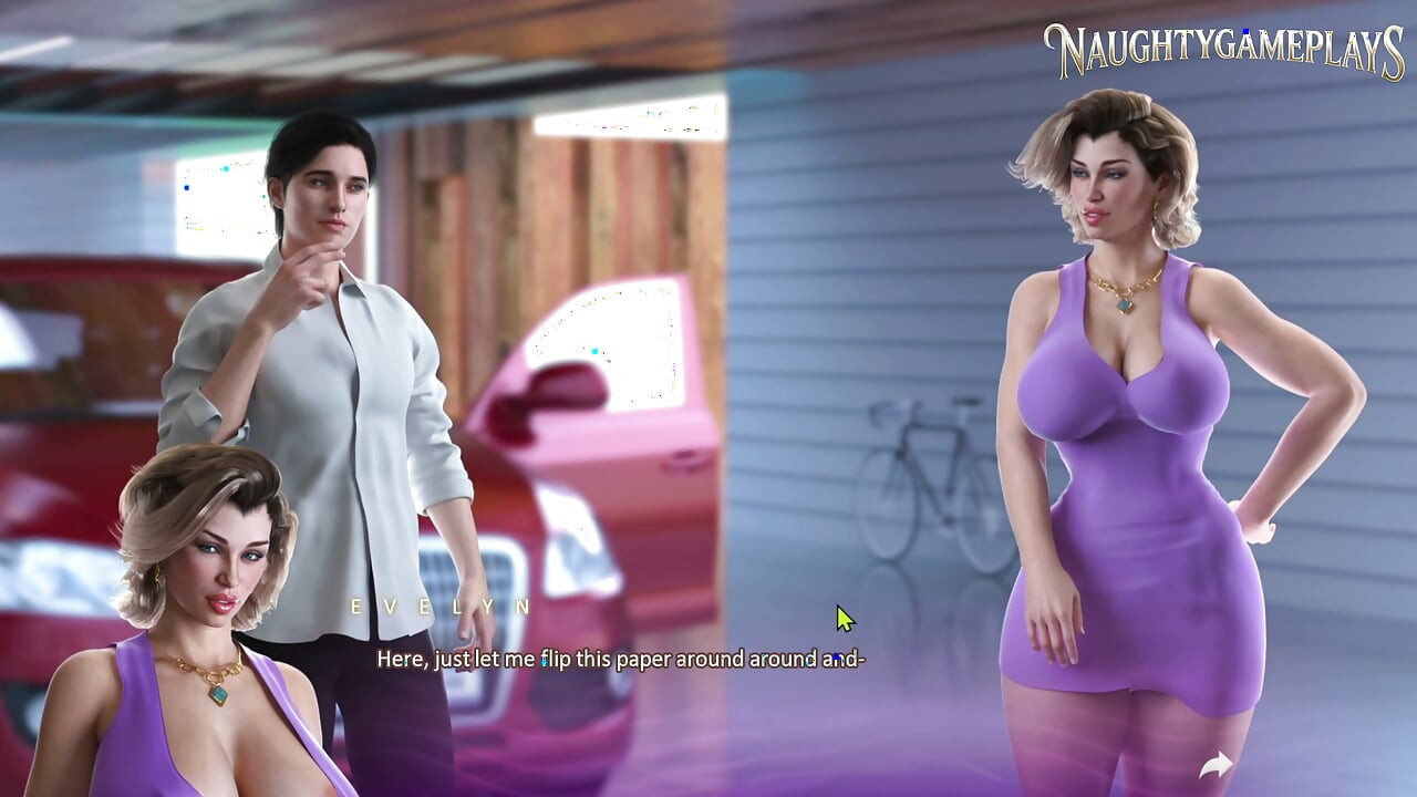 חורגת MILF עם תחת גדול ושדיים גדולים נתקעה בזמן שישבה על ברכיו - Apocalust חלק 03 מאת Psychodelusional - משחק תלת-ממד