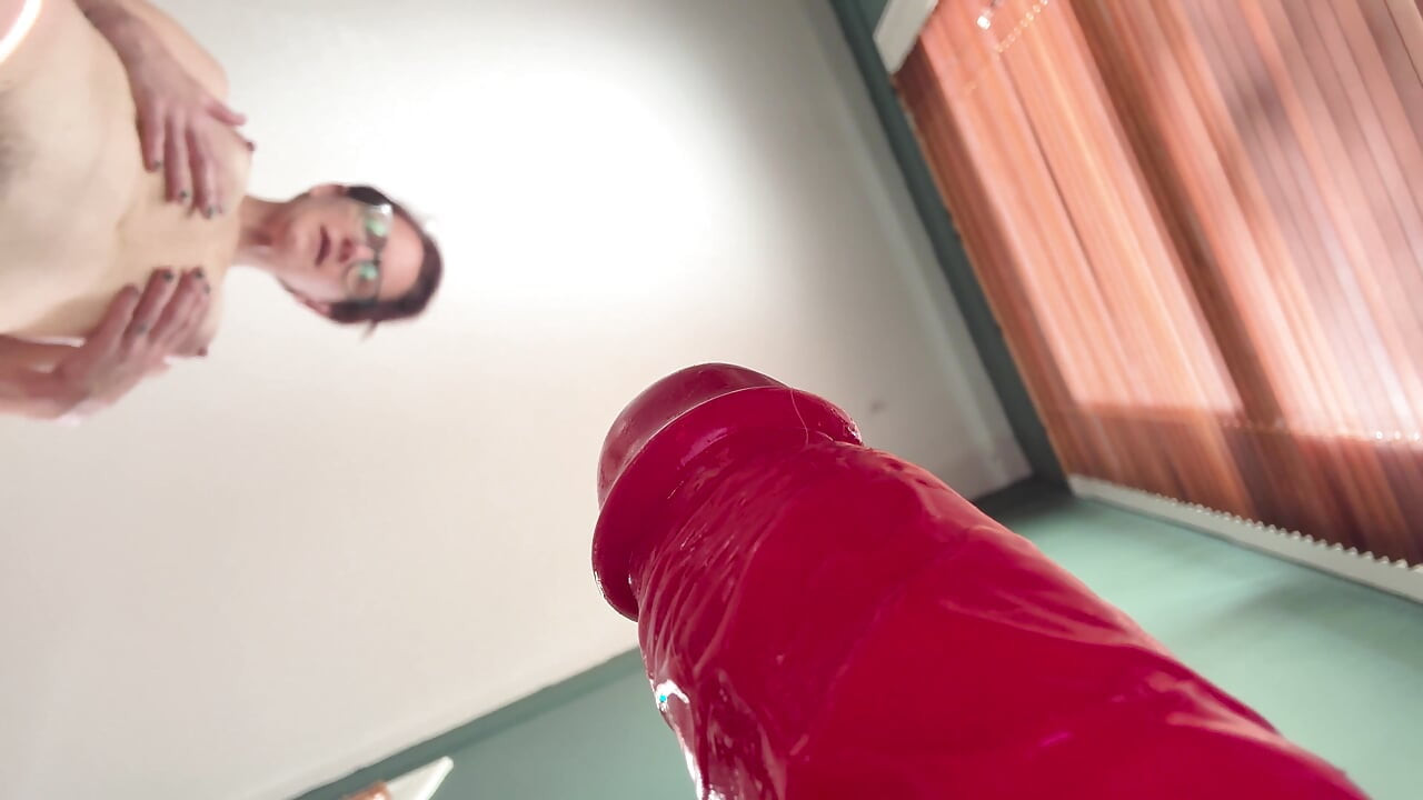 POV Dildo Suck and Fuck