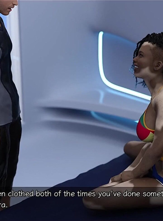 Stranded in Space - Feeding Black Girls Addiction to My Cock