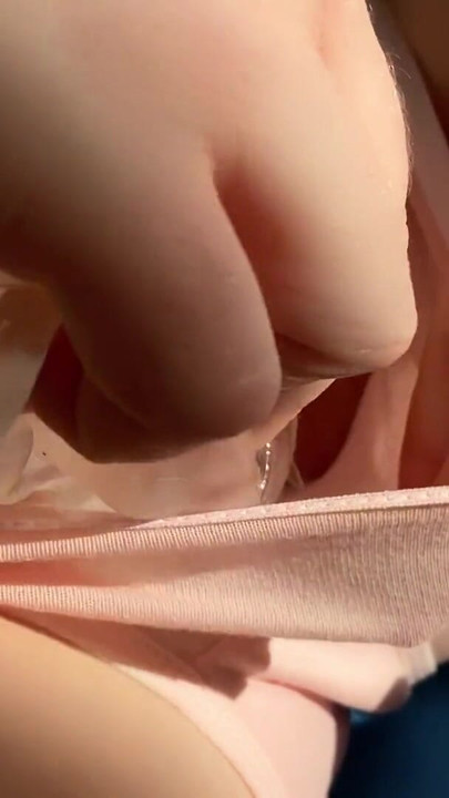 Captivating moment from "Virgin Pervert StepSister - Full Panties Squirt and Cum"