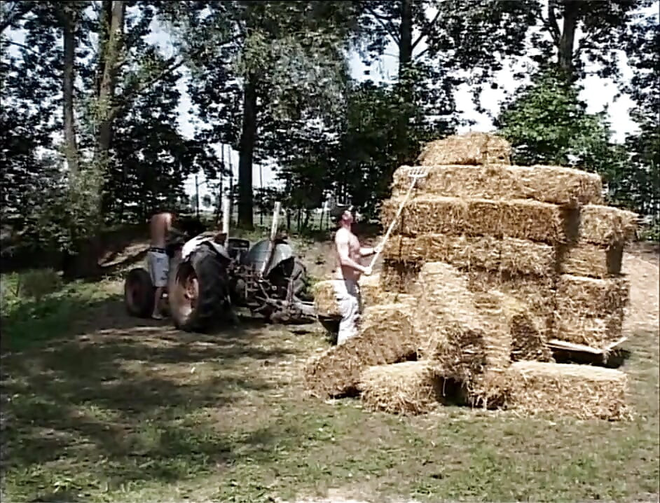 Wild Gangbang Outdoor for a Sexy Blonde
