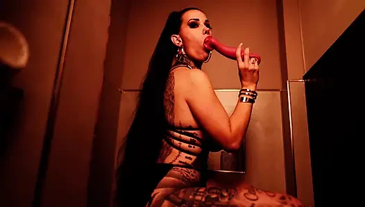 Dildo only in the toilet