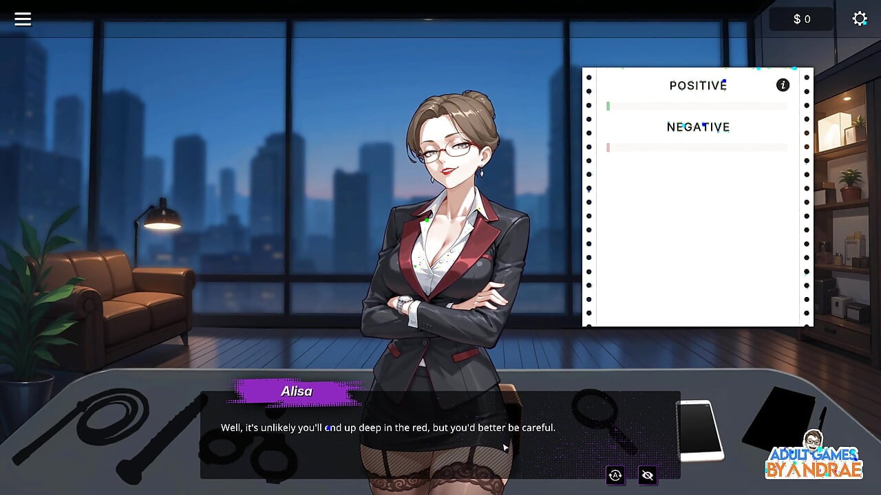 Ep1: Av Sex Manager (gameplay)